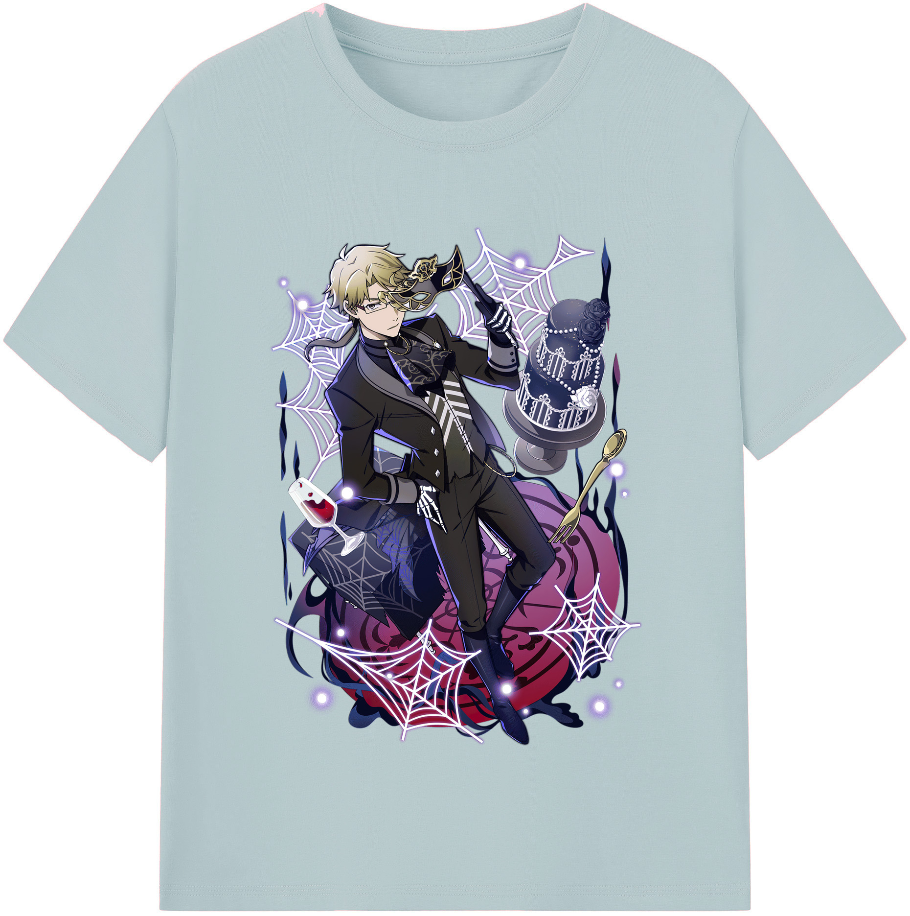 （画像用） 文豪ストレイドッグス Bungo Stray Dogs 綿100％半袖Tシャツ（フロントプリント）